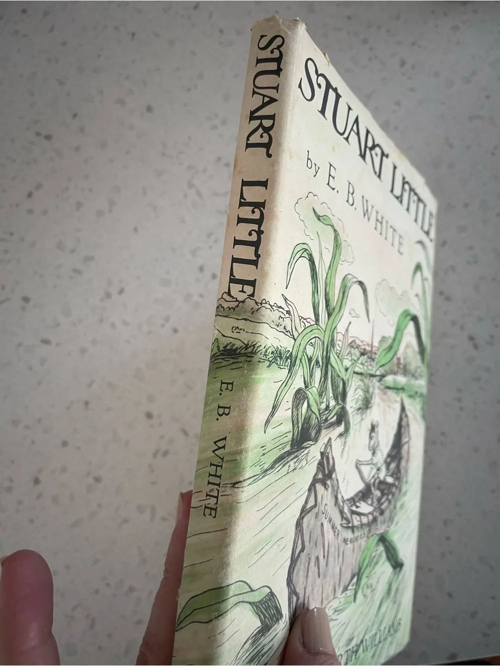 Vintage Stuart Little Hardback Book Cover 1945 - see photos